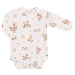 Body longo c/ Calça em algodão egípcio Cavalinhos - Mini & Co.