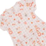 Body Vestido babadinhos em algodão egípcio Hamster - Mini & Co.