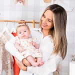 Body Vestido babadinhos em algodão egípcio Hamster - Mini & Co.