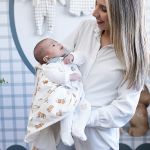 Manta em algodão egípcio Ursinho Brinquedos - Mini & Co.