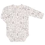 Body longo c/ Calça (Mijão) em algodão egípcio Farm - Mini & Co.