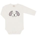 Body longo c/ Calça em algodão egípcio Farm - Mini & Co.