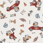 Manta em algodão egípcio Racer - Mini & Co.