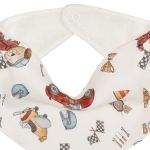 Babador Bandana em atoalhado Racer - Mini & Co.