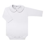 Body longo golinha c/ Calça (Mijão) em suedine supima Lacinho - Tilly Baby