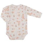 Body longo c/ Vestido em algodão egípcio Hamster - Mini & Co.
