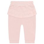 Body longo c/ Calça (Mijão) em algodão egípcio Cachorrinhas Rosa - Mini & Co.