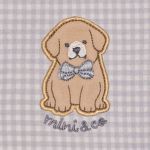 Macacão longo c/ zíper em algodão egípcio Cachorrinhos - Mini & Co.