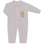 Macacão longo c/ zíper em algodão egípcio Cachorrinhos - Mini & Co.