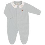 Macacão longo c/ golinha em tricot Cachorrinhos - Mini & Co.