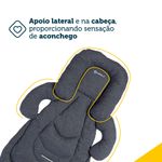 Almofada SafeHuggy para Carrinho e Bebê Conforto Dark Melange - Safety 1st