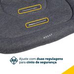 Almofada SafeHuggy para Carrinho e Bebê Conforto Dark Melange - Safety 1st