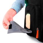 Mochila Maternidade Multifuncional Togheter Preta - Infanti