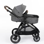 Travel System: Carrinho Anna³ + Bebê Conforto Citi + Base Select Grey (0-9kg) - Maxi-Cosi