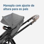 Travel System: Carrinho Anna³ + Bebê Conforto Citi + Base Select Grey (0-9kg) - Maxi-Cosi