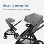 Travel System: Carrinho Anna³ + Bebê Conforto Citi + Base Select Grey (0-9kg) - Maxi-Cosi