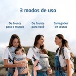 Canguru Feel Ergonômico Multifuncional 3 em 1 - Maxi Cosi