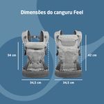 Canguru Feel Ergonômico Multifuncional 3 em 1 - Maxi Cosi