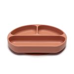 Prato de Silicone com Divisórias Piccolo Terracota (6m+) - Infanti