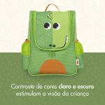 Mochila Infantil Safari Croco (3a+) - Tiny Love