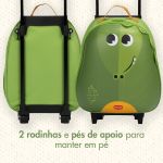 Mala de rodinhas Infantil Safari Croco (3a+) - Tiny Love