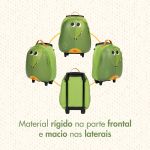 Mala de rodinhas Infantil Safari Croco (3a+) - Tiny Love