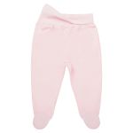 Casaco c/ Body regata e Calça em Algodão Egípcio Rosa - Bibe