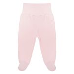 Casaco c/ Body regata e Calça em Algodão Egípcio Rosa - Bibe