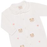 Macacão longo c/ golinha em tricot Ursinha Brinquedos - Mini & Co.
