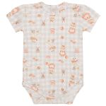 Body curto c/ Short em algodão egípcio Hamster - Mini & Co.