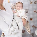 Body longo golinha c/ Calça (Mijão) em algodão egípcio Hamster - Mini & Co.