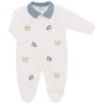 Macacão longo c/ golinha em tricot Ursinho Brinquedos - Mini & Co.