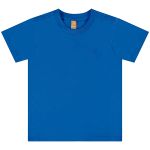 Camiseta em meia malha Azul Olímpico - Up Baby