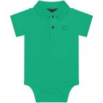 Body Polo em suedine Verde Azevinho - Up baby