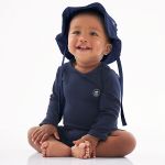 Chapéu c/ proteção UV FPS +50 Azul Escuro - Up Baby