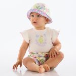 Body curto c/ Short em suedine Patinha - Up Baby