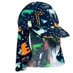 Conjunto de banho Kids Zoo: Camiseta Surfista + Boné + Sunga - Tip Top