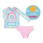 Conjunto de banho Kids Sorvete: Camiseta Surfista + Calcinha - Tip Top
