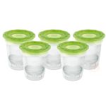 Potes c/ Tampa para Armazenar Leite Storage Solution 5un - MAM