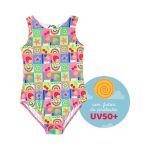 Maiô regata c/ proteção UV FPS +50 Verão Tropical - Tip Top