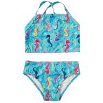 Conjunto de banho Kids Cavalo Marinho: Camiseta Surfista + Biquini + Calcinha - Tip Top