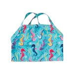 Conjunto de banho Kids Cavalo Marinho: Camiseta Surfista + Biquini + Calcinha - Tip Top