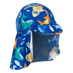 Conjunto de banho Tubarão: Boné + Shorts c/ proteção UV FPS +50 - Tip Top