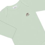 Body longo em suedine Verde Pastel - Up Baby
