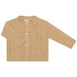 Casaquinho em tricot Trançado Topázio - Mini & Co.