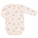 Body longo em algodão egípcio Cachorrinhas - Mini & Co.