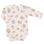 Body longo c/ Calça (Mijão) em algodão egípcio Cachorrinhos - Mini & Co.