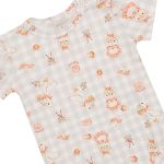 Body curto em algodão egípcio Hamster - Mini & Co.