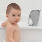 Caneca Baleia Moby para enxágue de Banho Cinza - Skip Hop