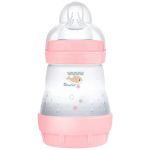 Kit 4 Mamadeiras Anticólica Easy Start Gift Set c/ bicos Rosa (0m+) - MAM